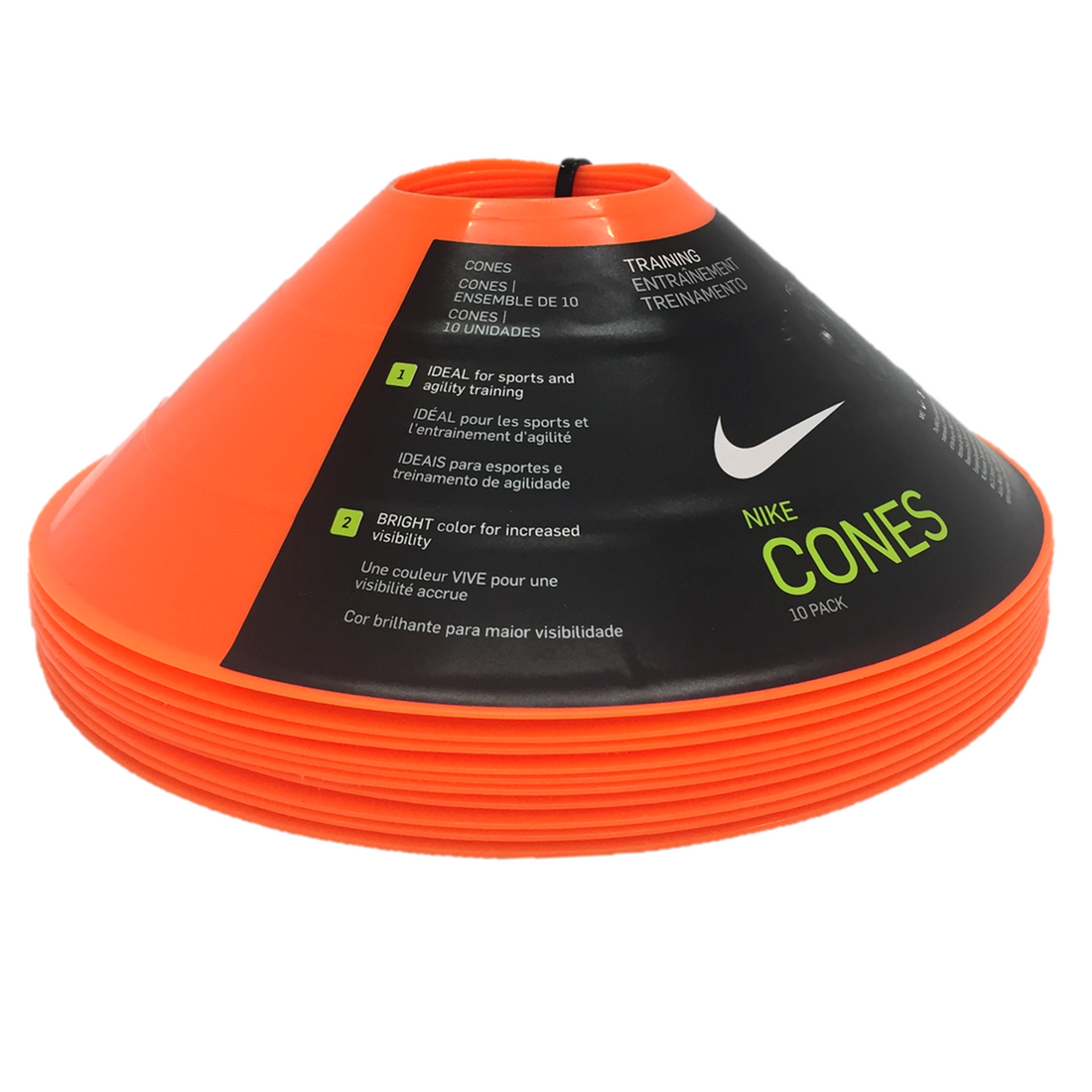 Nike 10 Pack Training Cones - Orange