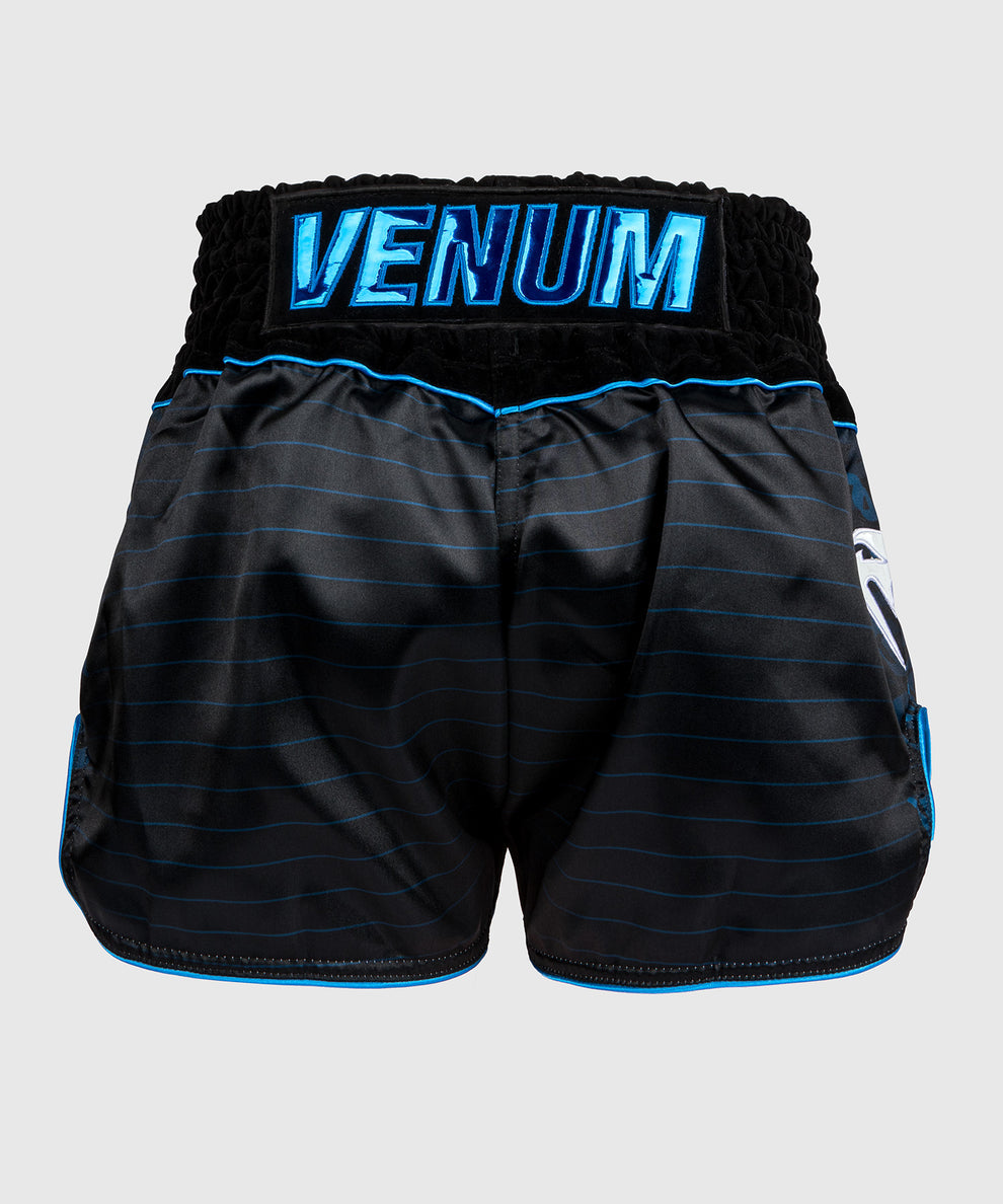 Venum Attack Muay Thai Shorts - Black/Blue