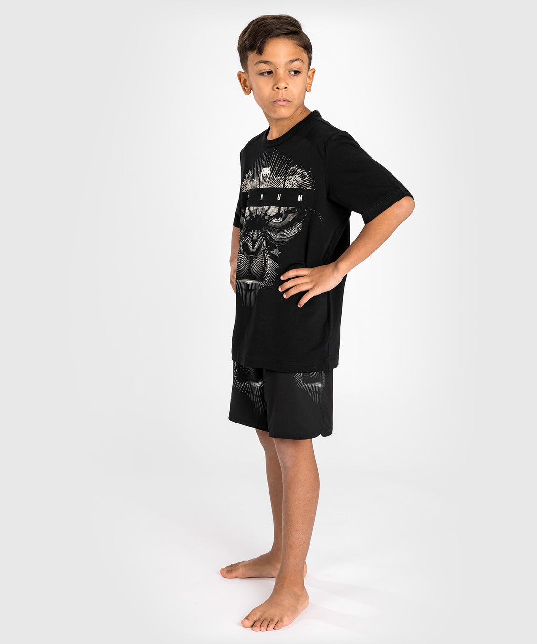 Venum Gorilla Jungle T-Shirt for Kids - Black/White