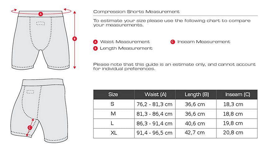 HAYABUSA- METARU COMPRESSION SHORTS