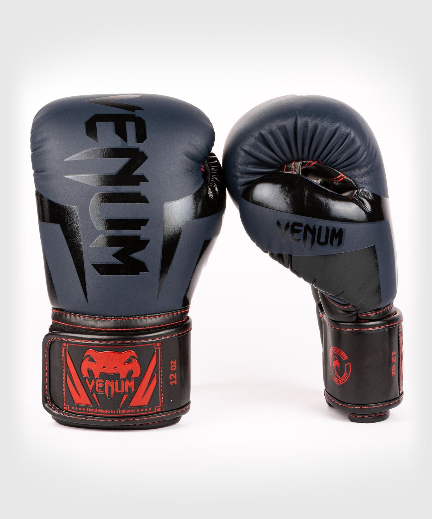 VENUM ELITE BOXING GLOVES - NAVY BLUE