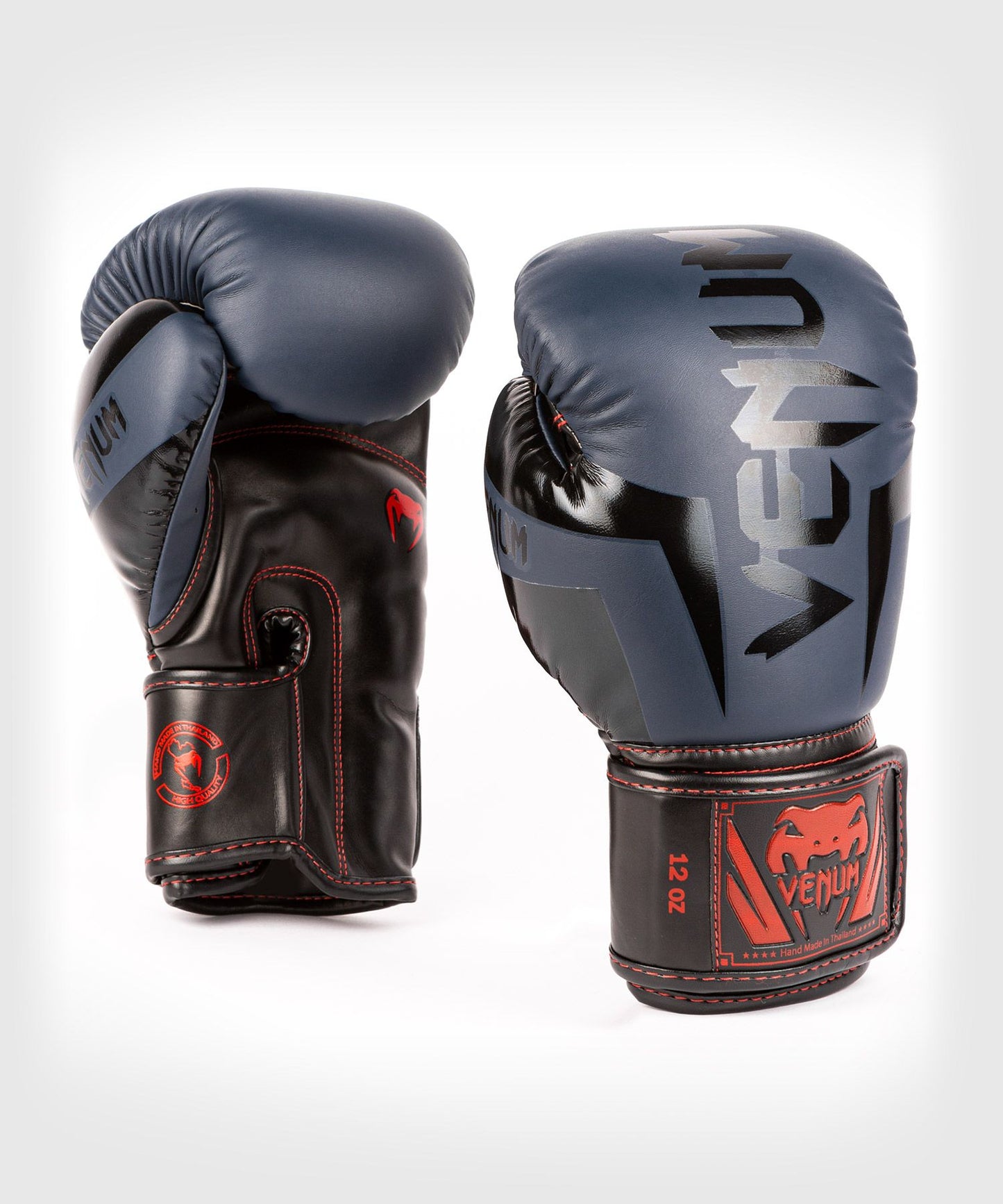 VENUM ELITE BOXING GLOVES - NAVY BLUE
