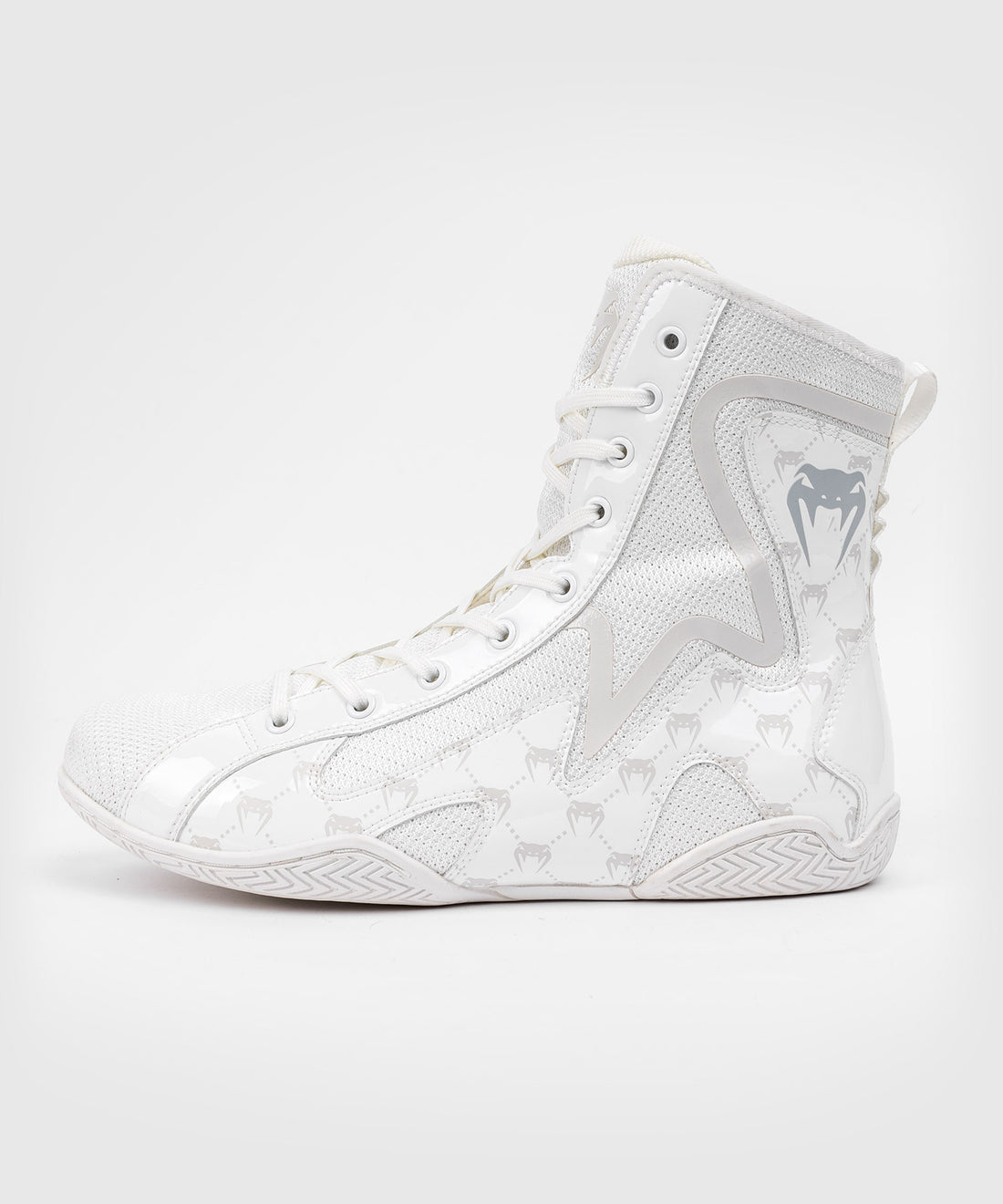 Venum Elite Evo Monogram Boxing Shoes - White