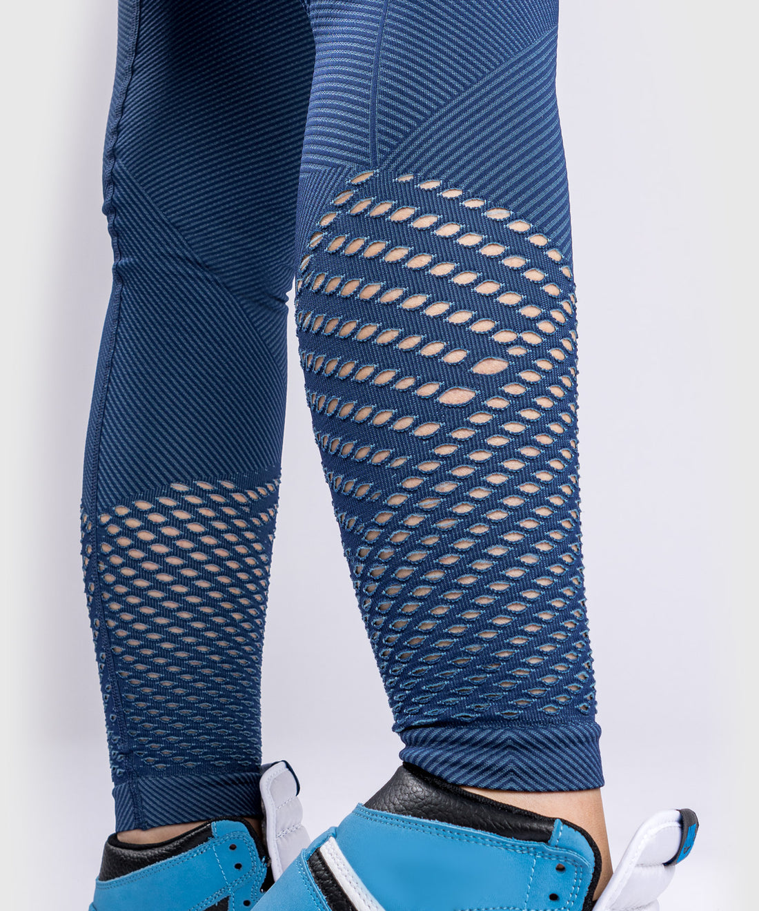 Venum Sparring Seamless Leggings - For Women - Navy Blue