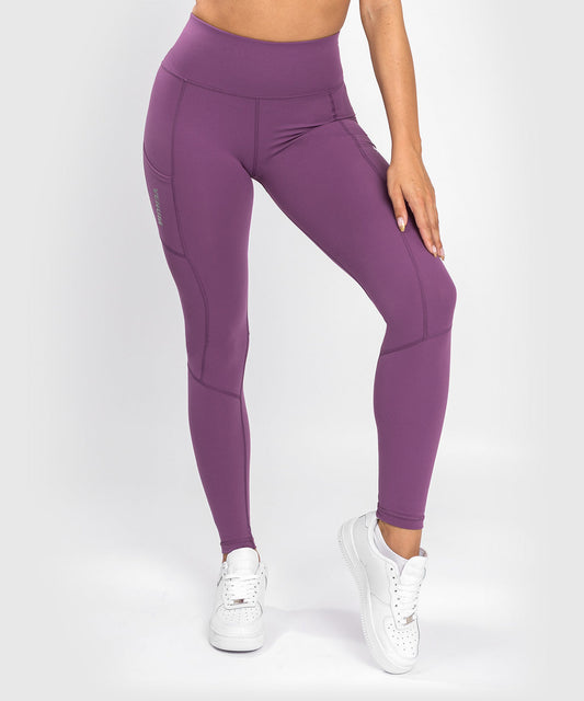 Venum Essential Performance Leggings - Dusky Orchid/Silver