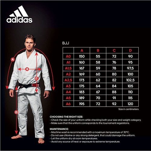 Adidas BJJ Pro Gi Blue/Silver