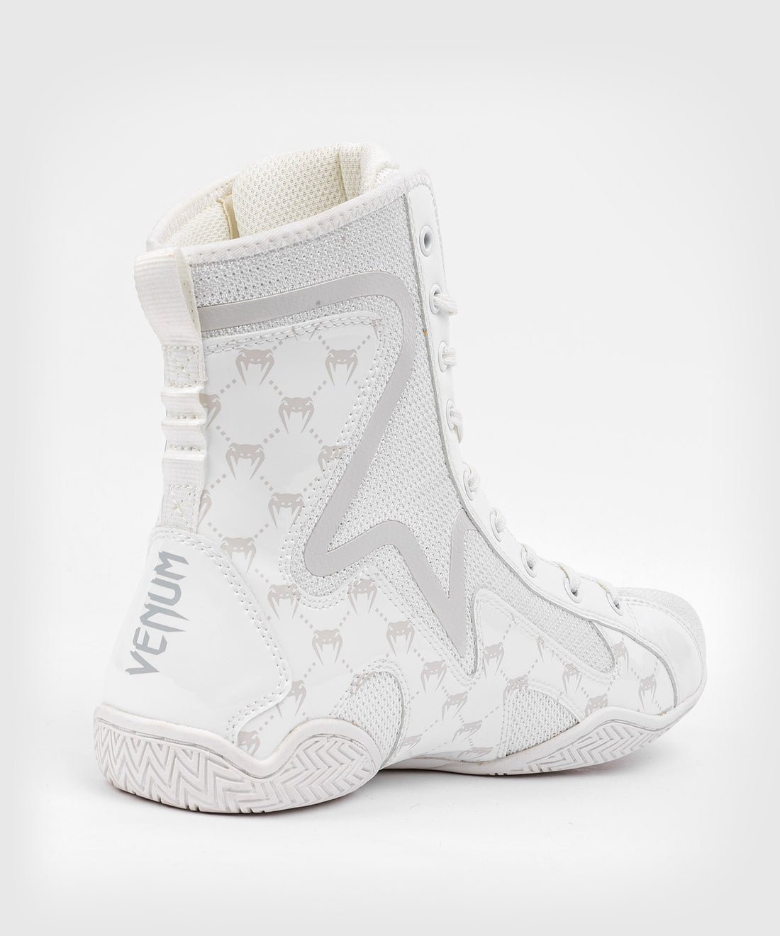 Venum Elite Evo Monogram Boxing Shoes - White