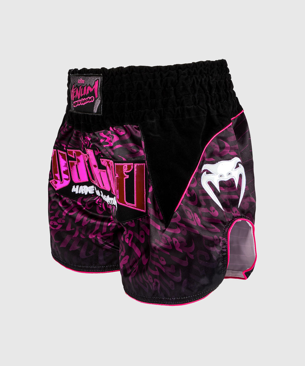 Venum Attack Muay Thaï Short - Black/Pink