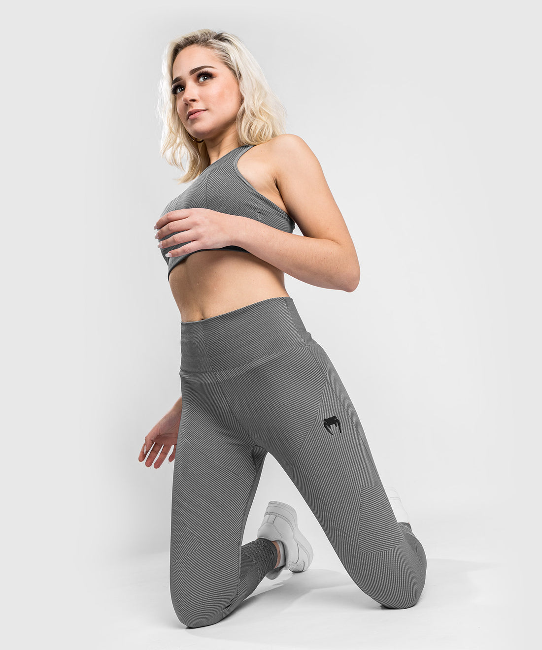 Venum Sparring Seamless 7/8 Leggings - For Women - Dark Grey