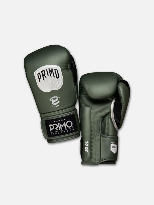 Primo Emblem 2.0 Semi Leather Boxing Gloves - Army Green