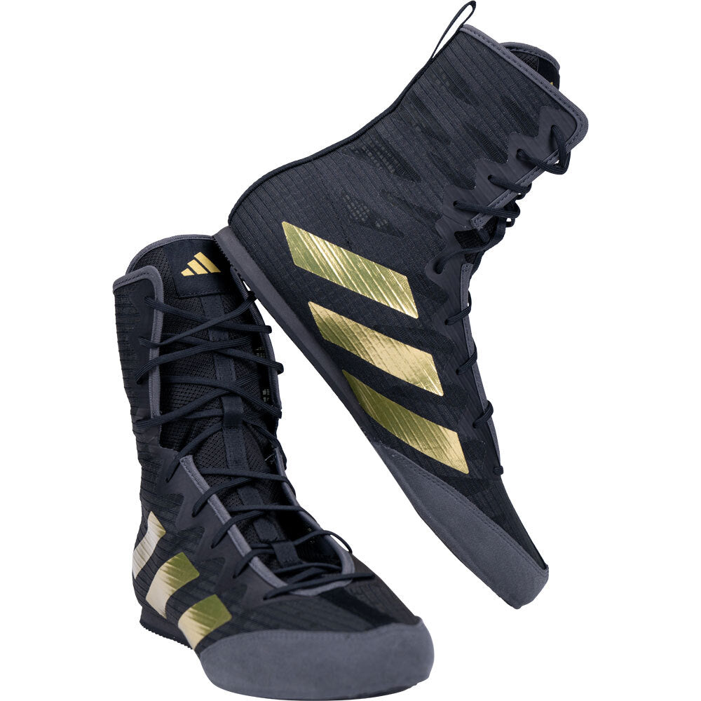 Adidas Box Hog Boxing Boots Black/ Gold – MMA APPAREL AUSTRALIA