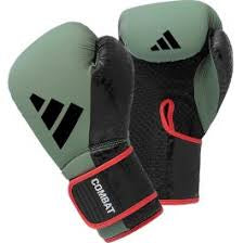 Adidas Combat 50 Boxing Gloves – Orbit Green