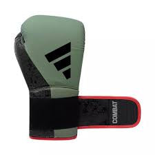 Adidas Combat 50 Boxing Gloves – Orbit Green